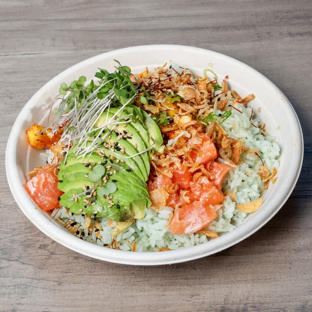 Chili Mango Salmon.