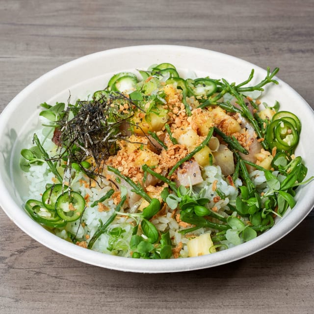 Pineapple Basil Yellowtail.